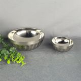  Chén Inox Tô Inox 2 Lớp Bán Phở Bánh Canh 