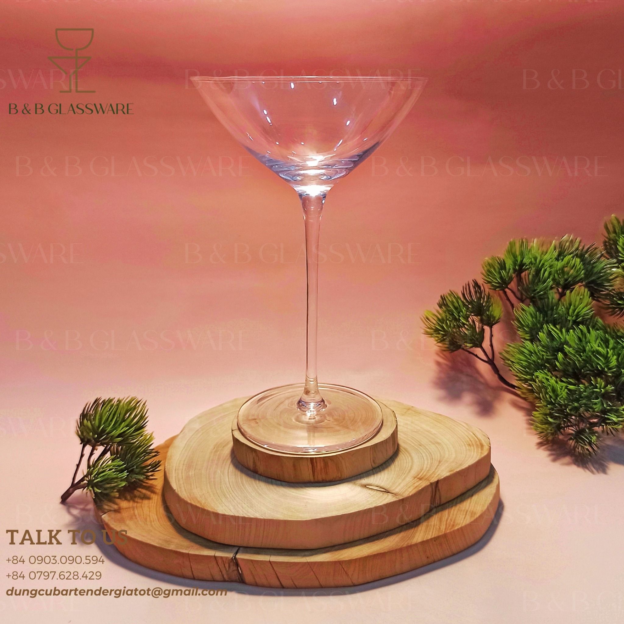  Ly Cocktail Martini Champagne Cup 180ml 