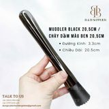  Muddler Black 20,5cm / Chày Dầm Màu Đen 20,5cm 