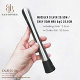  Muddler Silver 20,5cm / Chày Dầm Màu Bạc 20,5cm 