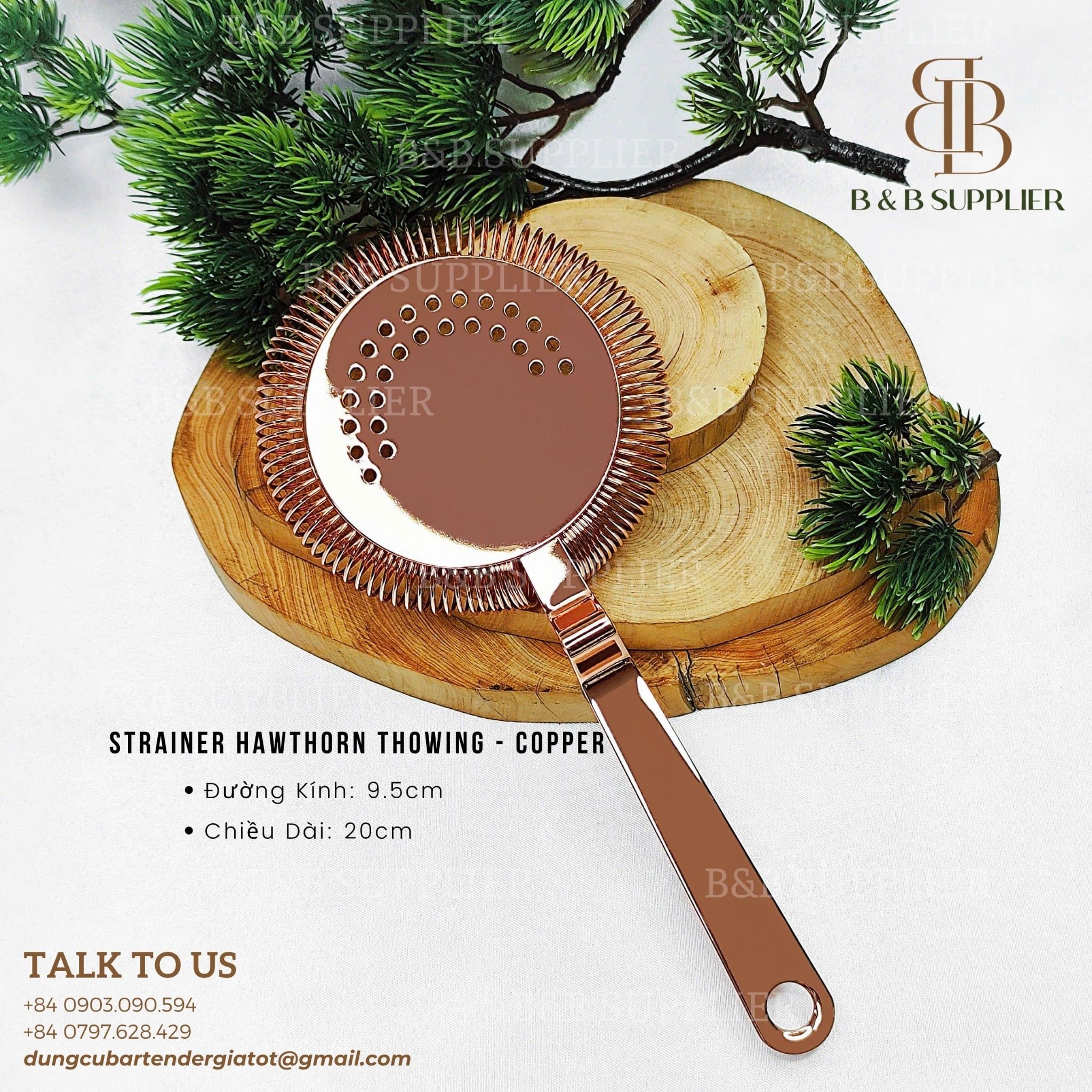  Strainer Hawthorn Thowing - Copper 