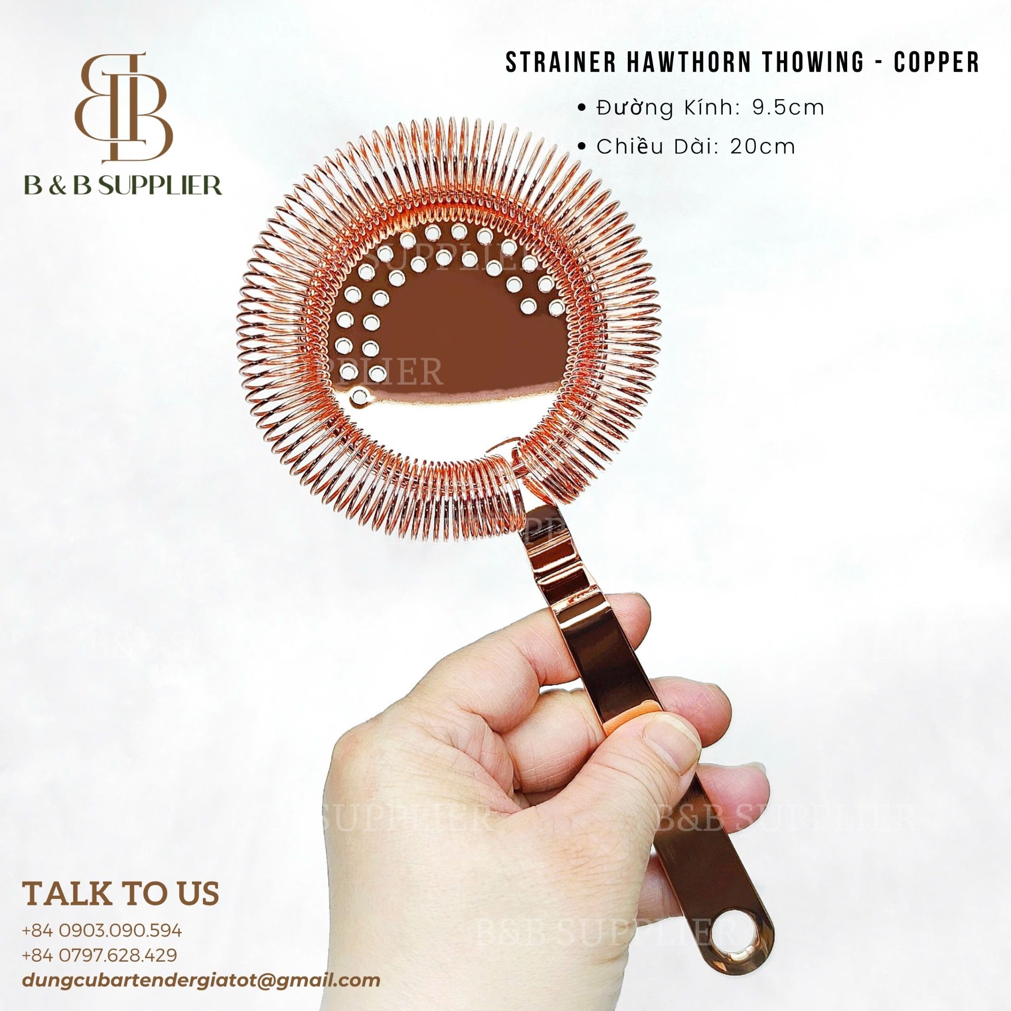  Strainer Hawthorn Thowing - Copper 