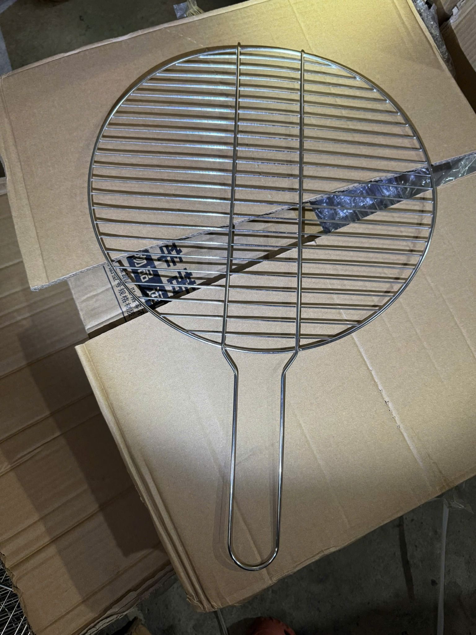  Vỉ Nướng Tròn Có Tay Cầm 