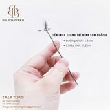  Xiên Inox Trang Trí Hình Con Ngỗng 