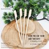 Xiên Tre Cờ 15cm (Gói 100 Cây)