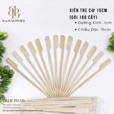  Xiên Tre Cờ 15cm (Gói 100 Cây) 