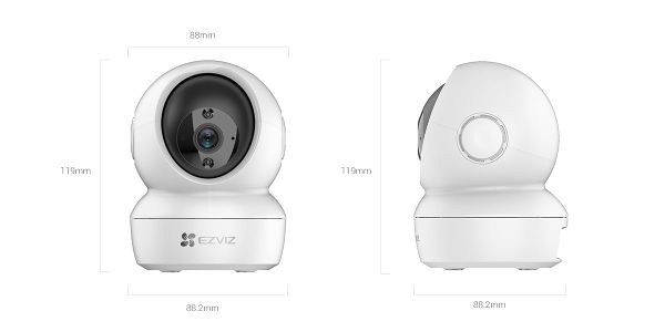 Camera Ezviz H6C 3M quay quét 360 độ