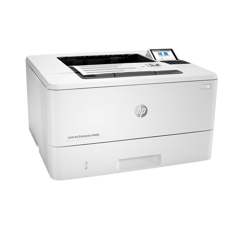 Máy in HP LaserJet Enterprise M406dn(In đảo mặt | A4 | A5 | USB | LAN)