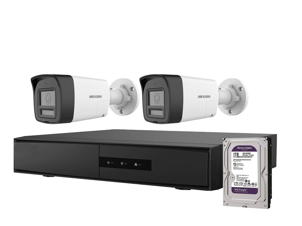 Combo Camera 2MP + Đầu ghi 8 kênh + HDD 1TB