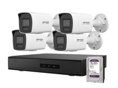 Combo Camera 4MP + Đầu ghi 8 kênh + HDD 1TB