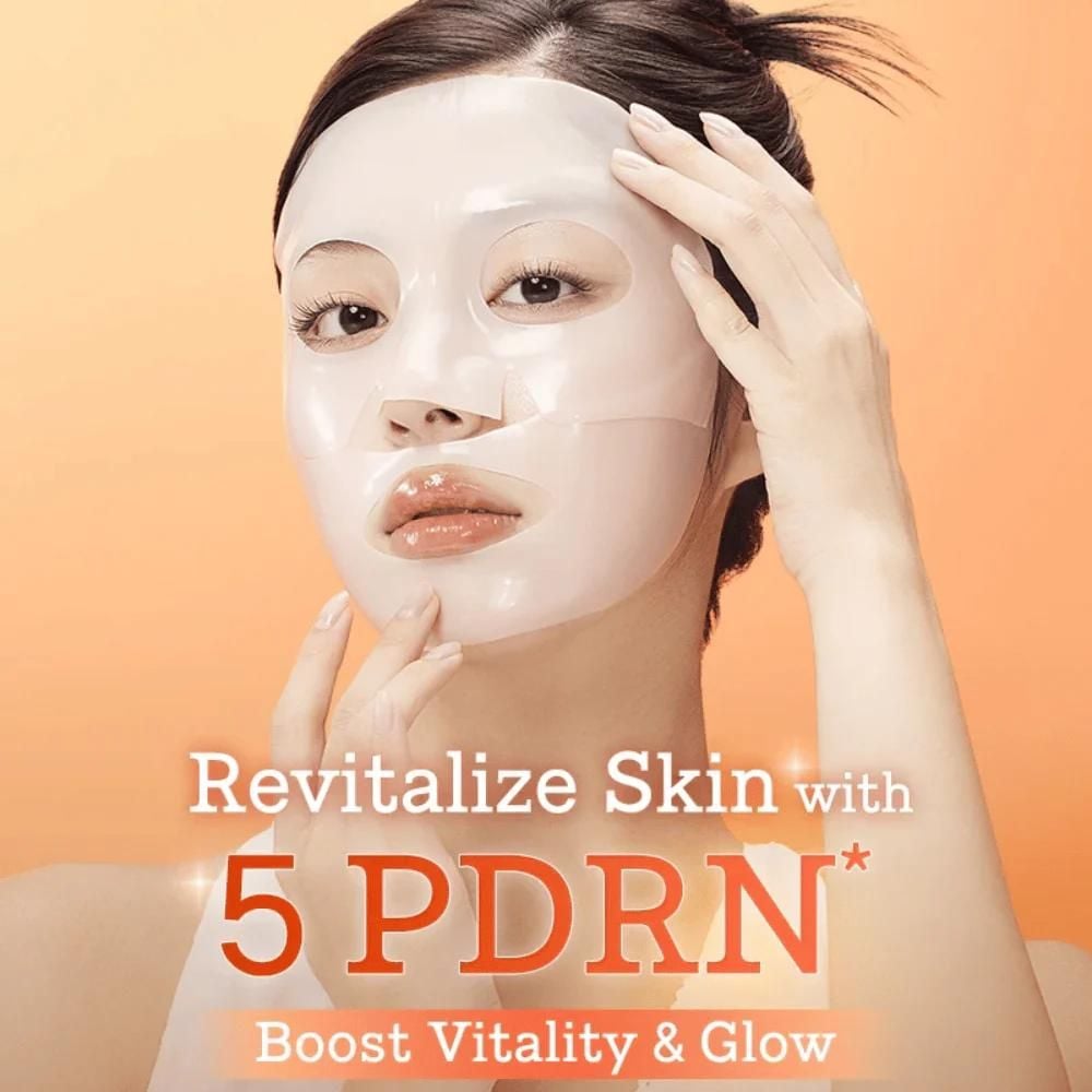  [ 01 miếng mặt nạ ] COSRX Mặt nạ thạch 5 PDRN Hyaluronic Acid Vital Hydrating Hydrogel Mask 34g 