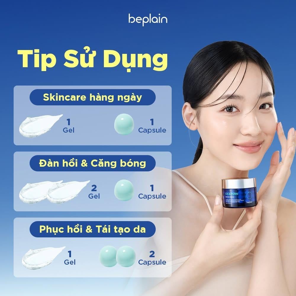  Kem dưỡng da BEPLAIN CICA PDRN REPAIR CREAM 50ml 