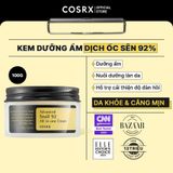  COSRX Kem dưỡng ẩm ốc sên tái tạo phục hồi da Advanced Snail 92 All in one Cream 