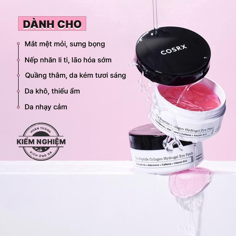  COSRX Mặt Nạ Mắt The Peptide Collagen Hydrogel Eye Patch 85g 