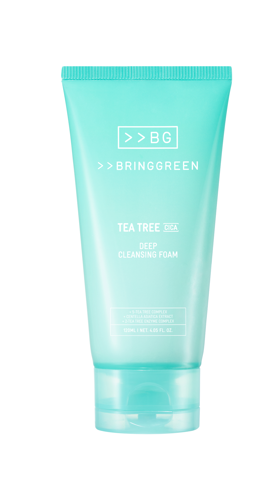  Sửa rửa mặt Tràm Trà Dịu nhẹ Bringgreen Tea Tree Cica Deep Cleansing Foam 120ml 
