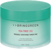 Bông tẩm Nước hoa hồng Tràm Trà Bring Green Tea Tree Cica Trouble Soothing Toner Pad 150G
