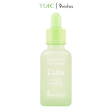  Tinh chất phục hồi và làm dịu da 9 Wishes Centella PDRN Calm Ampule Serum 30ml 