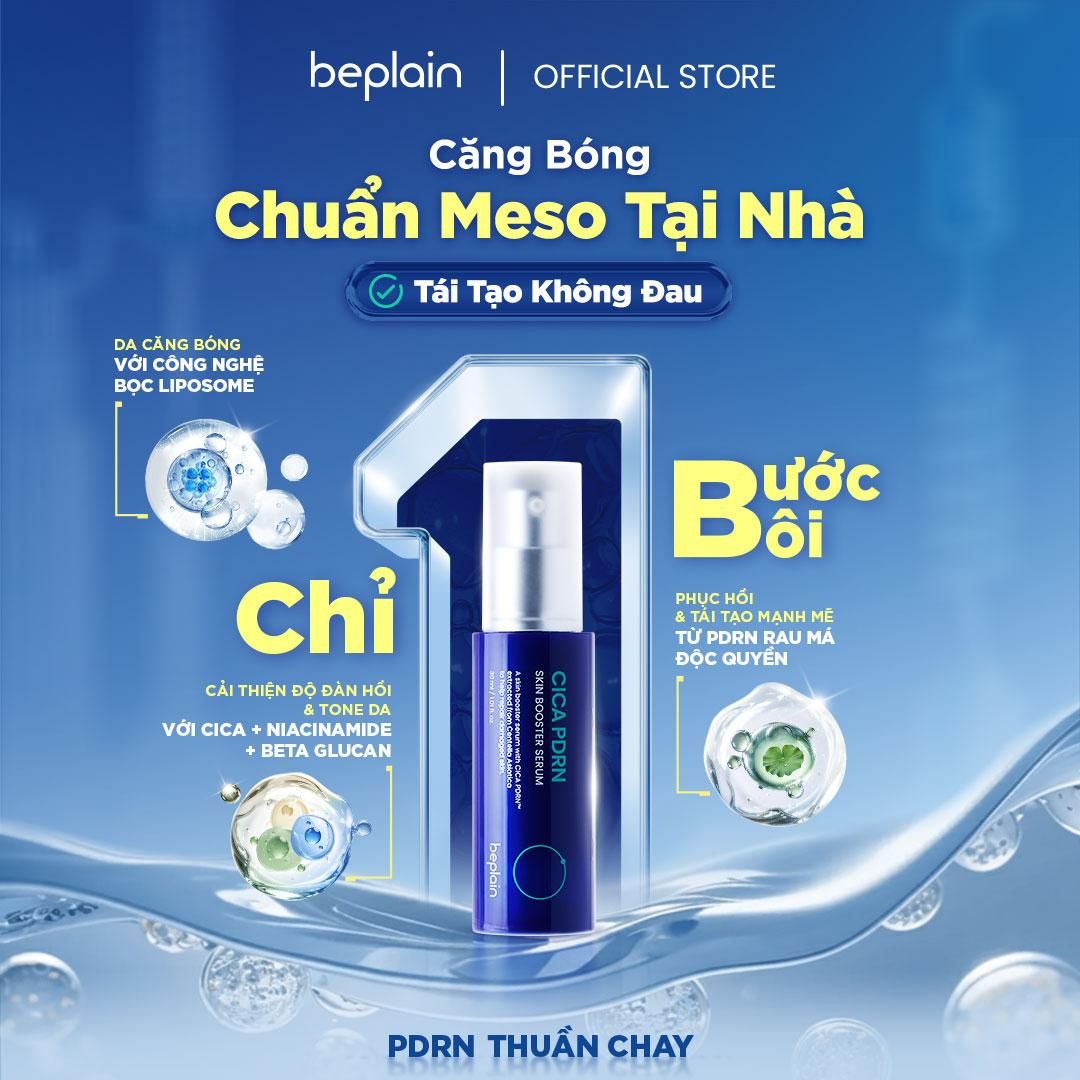  Beplain Tinh chất dưỡng da Cica PDRN Skin Booster Serum 30ml 
