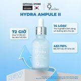  Tinh Chất Dưỡng Ẩm 9 Wishes Hydra Skin Ampule II 30ml 