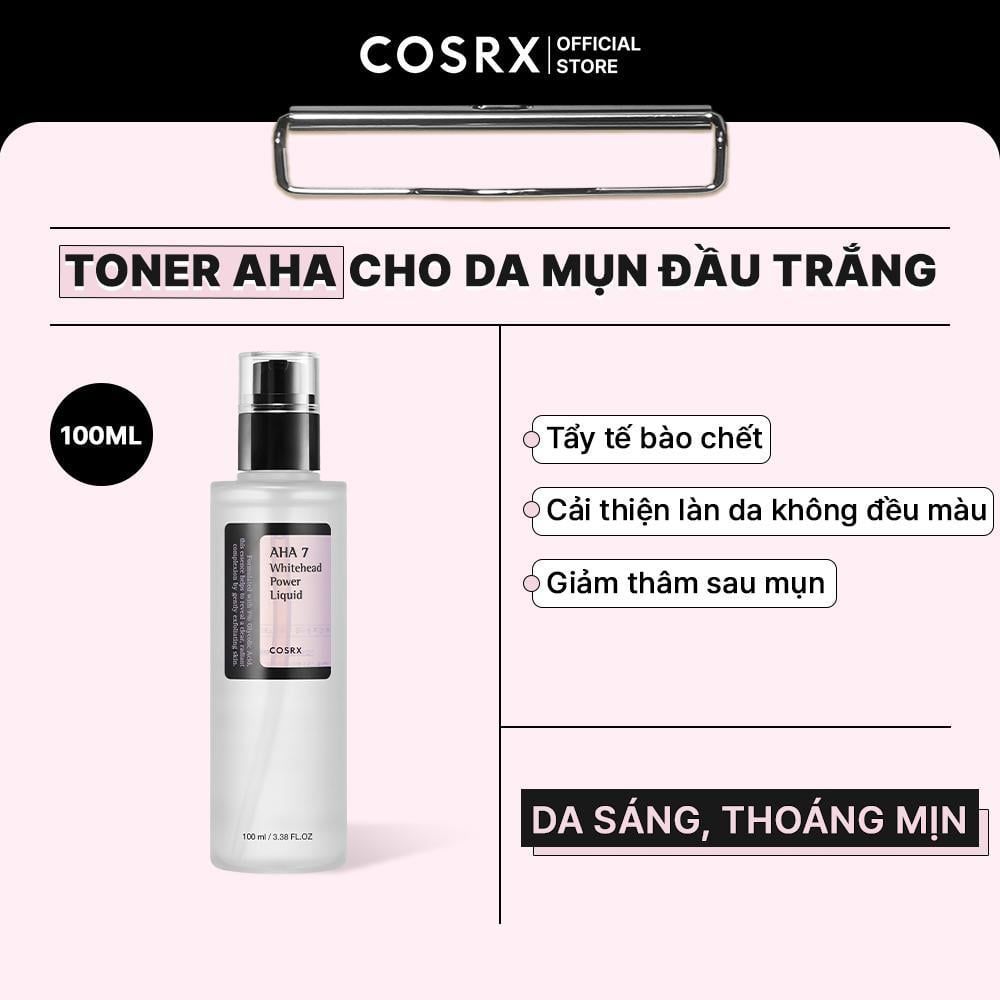 COSRX Tẩy Da Chết Hóa Học AHA 7 Whitehead Power Liquid 100ml 
