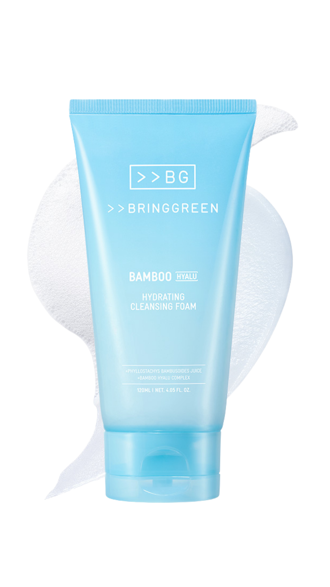  Sửa rửa mặt Cấp ẩm sâu Bring Green Bamboo Hyalu Cleansing Foam 120ml 