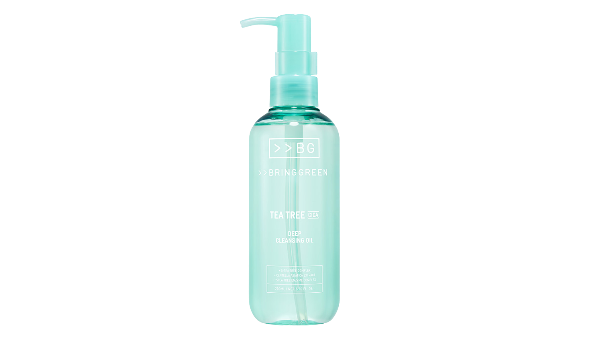  Dầu tẩy trang Tràm Trà Dịu nhẹ Bring Green Tea Tree Cica Deep Cleansing Oil 200ml 