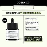  COSRX Dầu dưỡng The Retinol 0.5 Oil 20mL 