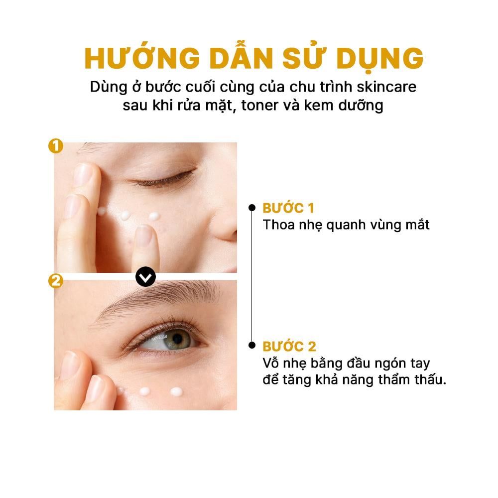  COSRX Kem Mắt Chiết Xuất Ốc Sên Advanced Snail Peptide Eye Cream 25ml 