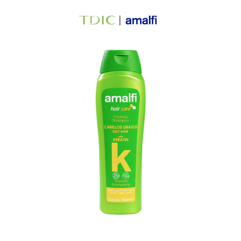  Amalfi Dầu gội Oily Hair Shampoo With Keratin 750ml 
