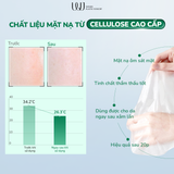  Mặt nạ hỗ trợ hạ nhiệt da tức thì WJ Dermacare Ampoule Mask 25ml (1 Miếng) 