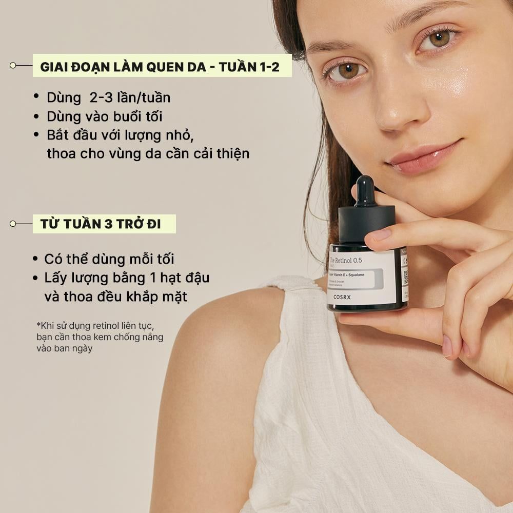  COSRX Dầu dưỡng The Retinol 0.5 Oil 20mL 
