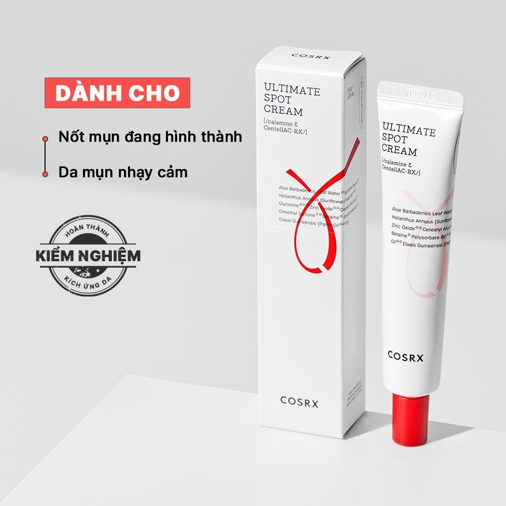  COSRX Kem dưỡng AC Collection Ultimate Spot Cream 30g 