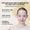  [ 01 miếng mặt nạ ] COSRX Mặt Nạ Thạch Dưỡng Sáng The Alpha-Aburtin Discoloration Care Hydrogel Mask 34g 