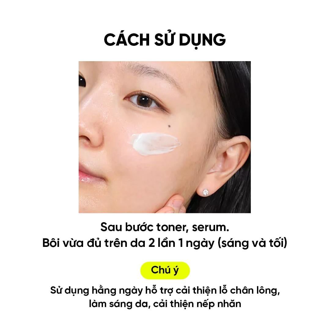  Beplain Kem dưỡng Chiết Xuất Đậu Xanh Mung Bean Pore Tight-Up Soothing Cream Làm Dịu & Cấp Ẩm 60ml 