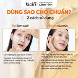  Dear, Klairs Sữa rửa mặt Freshly Juiced Vitamin Mask Cleanser hỗ trợ làm sáng da 150ml 