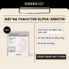  [ 01 miếng mặt nạ ] COSRX Mặt Nạ Thạch Dưỡng Sáng The Alpha-Aburtin Discoloration Care Hydrogel Mask 34g 