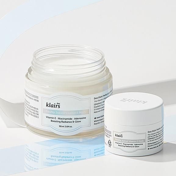  Dear, Klairs Mặt nạ ngủ Freshly Juiced Vitamin E Mask 90ml 