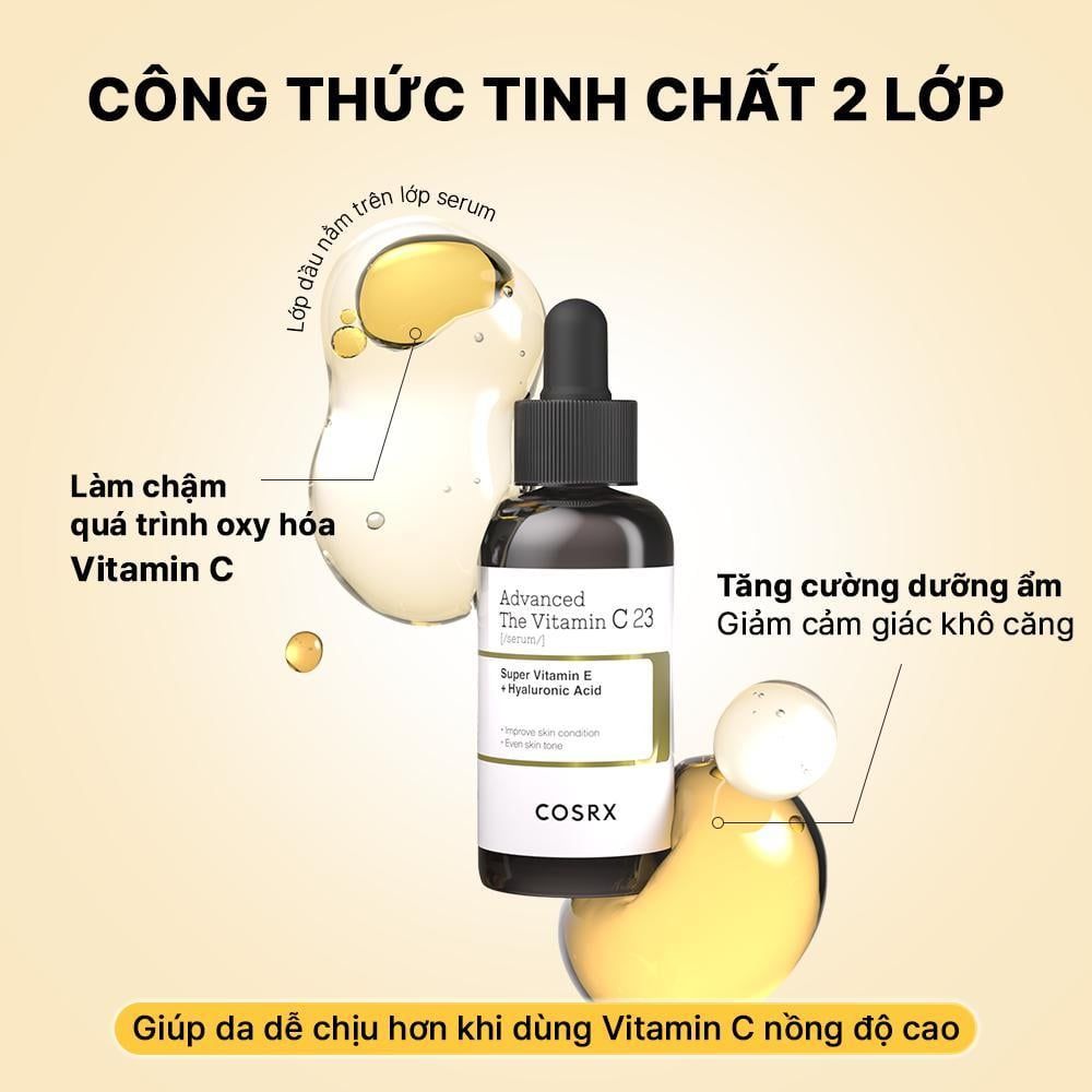  COSRX Tinh chất The Vitamin C 23 Serum 20g 