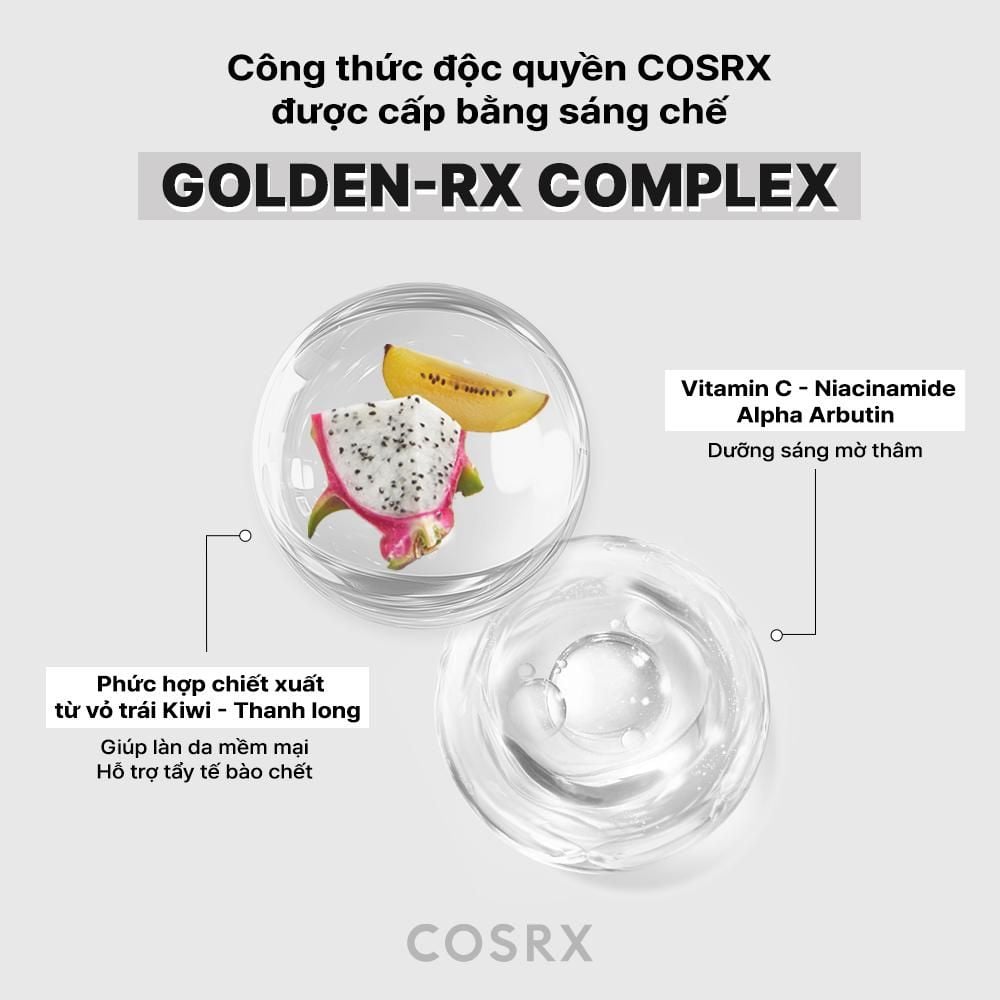  COSRX Tinh Chất Refresh AHA BHA Vitamin C Booster Serum 30ml 