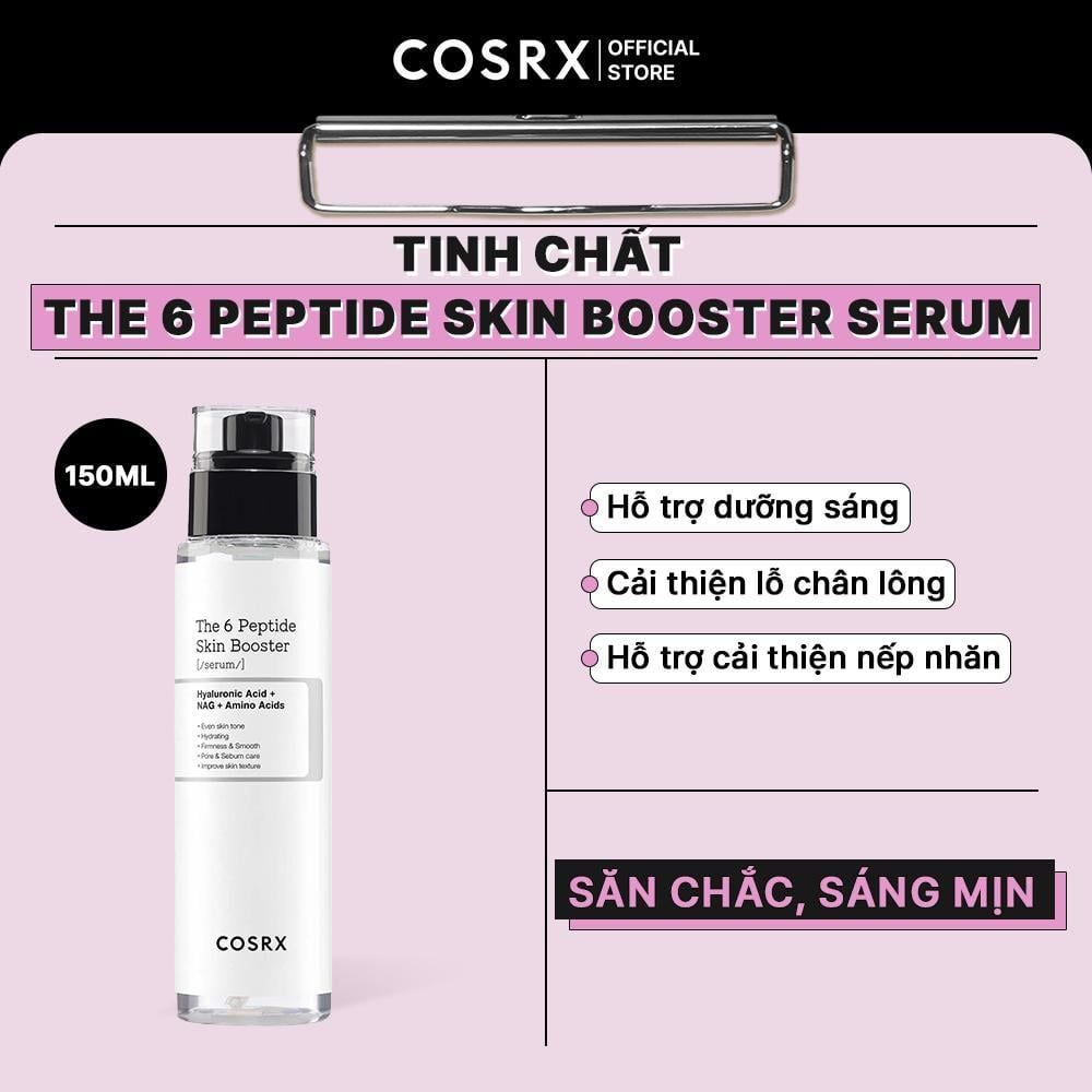  COSRX Tinh chất The 6 Peptide Skin Booster Serum 150ml 