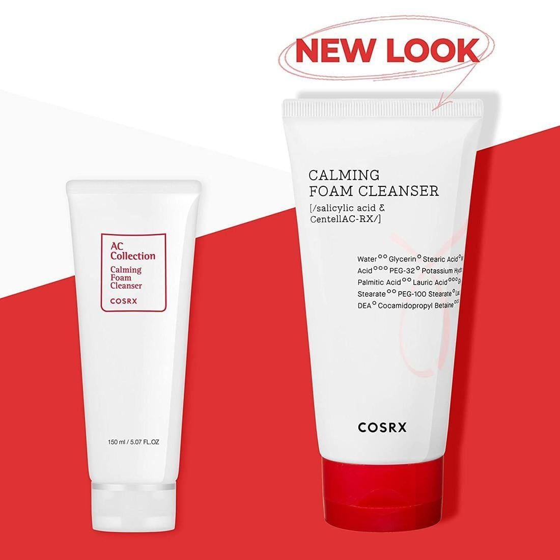  COSRX Sữa Rửa Mặt Chăm Sóc Da Mụn AC Collection Calming Foam Cleanser 2.0 150mL 