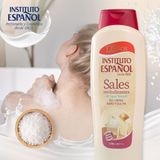  Instituto Español Gel tắm Sales Gel Crema Baño Y Ducha 1250ml Chiết Xuất Muối Khoáng Làm Sạch & Tẩy Tế Bào Chết Dịu Nhẹ 
