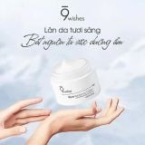  Kem Dưỡng 9 Wishes Rice Radiance Cream 50ml hỗ trợ dưỡng ẩm và làm đều màu da 