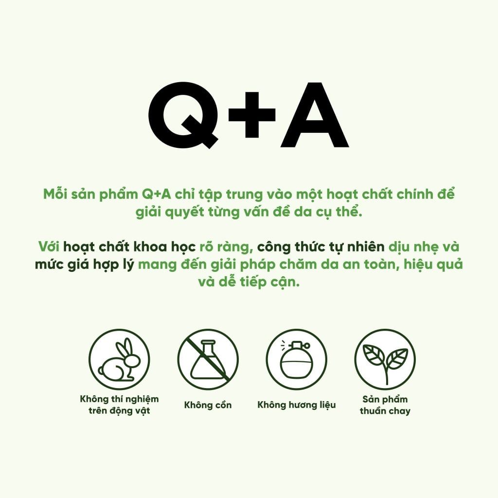  Q+A Tẩy da chết AHA Exfoliator Body Scrub 250ml 