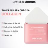  Toner Pad Mediheal Dưỡng Ẩm Làm Dịu Da, Cân Bằng Da (100 Miếng) 