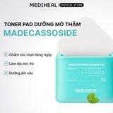  Toner Pad Mediheal Dưỡng Ẩm Làm Dịu Da, Cân Bằng Da (100 Miếng) 
