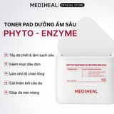  Toner Pad Mediheal Dưỡng Ẩm Làm Dịu Da, Cân Bằng Da (100 Miếng) 