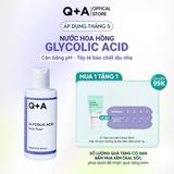  Q+A Nước hoa hồng Glycolic Acid Daily Toner 100ml 