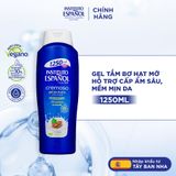  Instituto Español Gel tắm Cremoso Gel De Ducha 1250ml Chiết Xuất Bơ Hạt Mỡ Hỗ Trợ Cấp Ẩm Sâu, Làm Mịn Da 