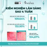  [DATE T8.2027] Tinh chất phục hồi và hỗ trợ ngăn ngừa mụn 9 Wishes Dermatic Cica Ampule 30ml 